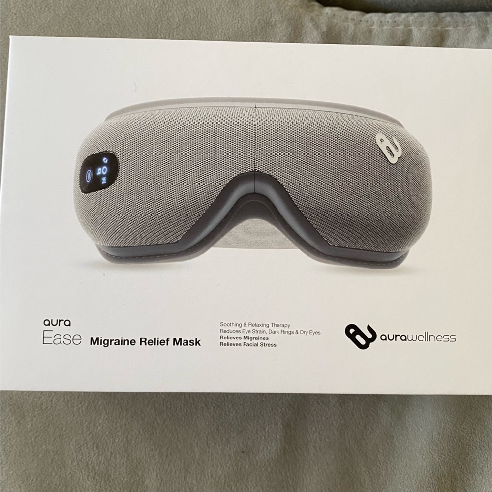 Aura Migraine Relief Mask. Like-New Condition.